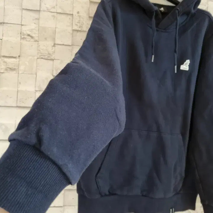 [BUNJANG] Kangol Navy Hoodie / 캉골 네이비 후드티셔츠 남녀공용