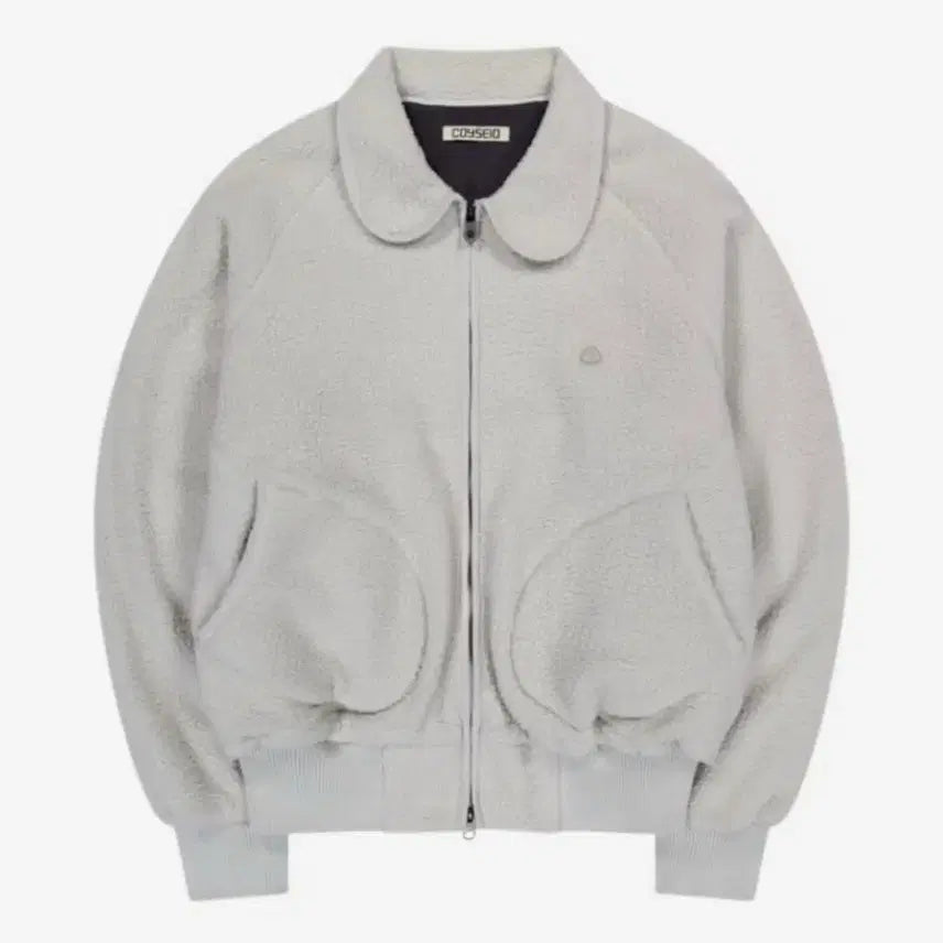[BUNJANG] Koiseio Fleece Jacket Light Gray / 코이세이오 플리스 자켓 라이트 그레이