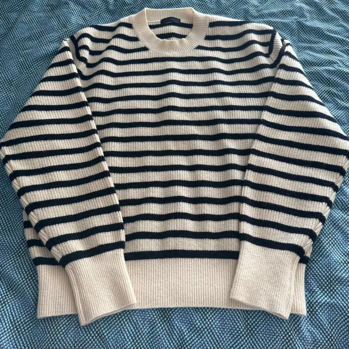 [BUNJANG] Moma Design Stripe Knit Sweater / 모마디자인 스트라이프 니트 48