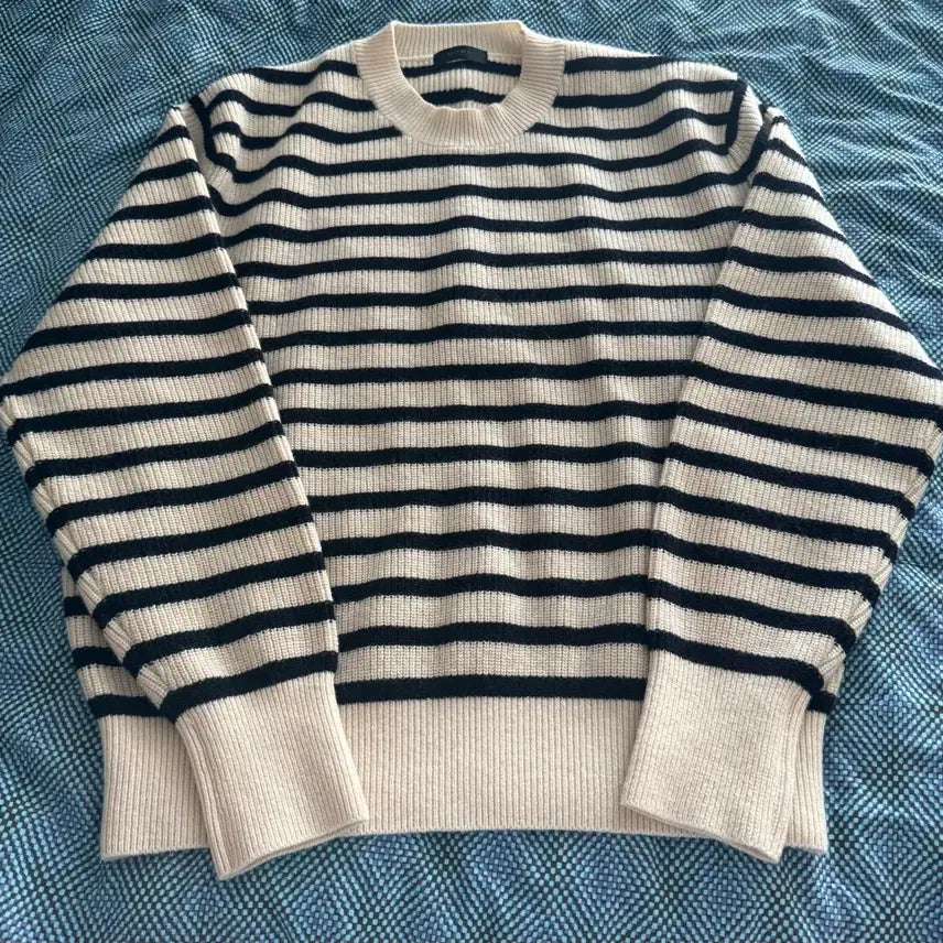 [BUNJANG] Moma Design Stripe Knit Sweater / 모마디자인 스트라이프 니트 48