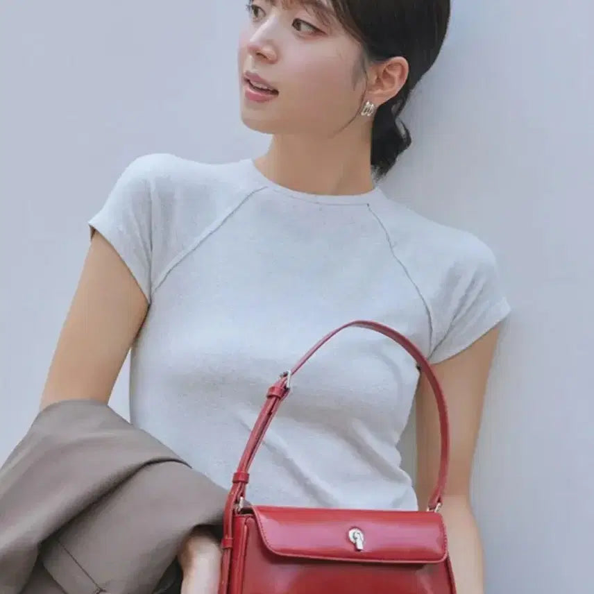 [BUNJANG] Stand Oil Ditto Shoulder Bag Red Wine / 스탠드오일 디토 숄더백 레드와인