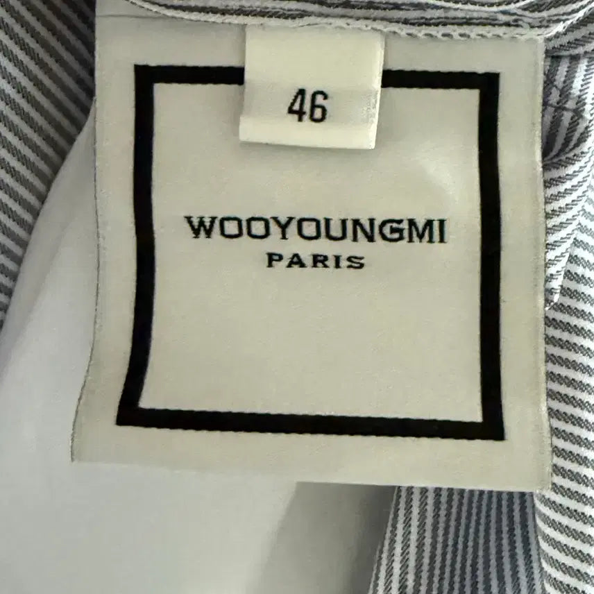 [BUNJANG] Wooyoungmi Double Layered Shirt 46 / 우영미 더블 레이어드 셔츠 46