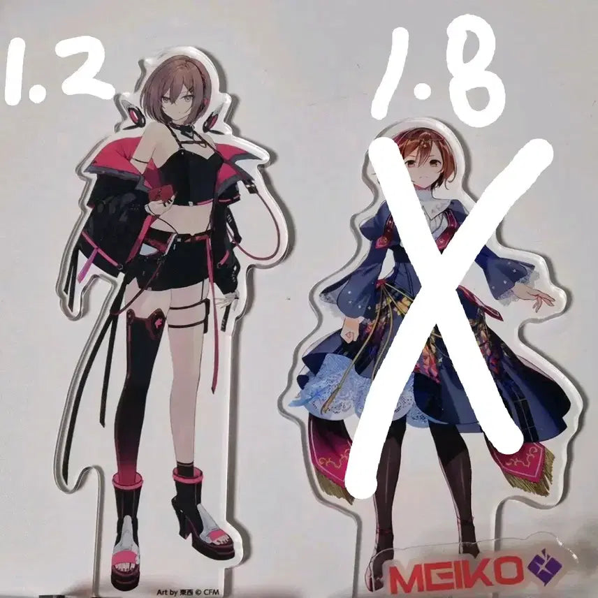[BUNJANG] Vocaloid Meiko Acrylic Stand / 보컬로이드 메이코 아크릴 스탠드