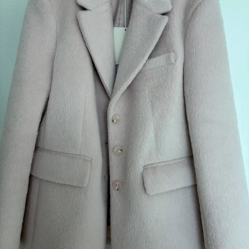 [SOLD OUT] [새상품] 리엘 Bayou wool jacket 핑크 바유 울자켓