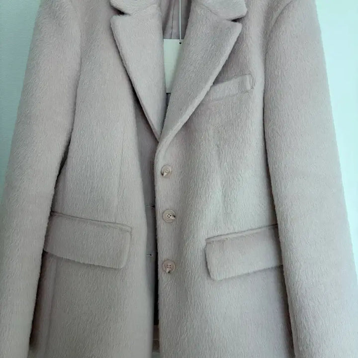 [SOLD OUT] [새상품] 리엘 Bayou wool jacket 핑크 바유 울자켓