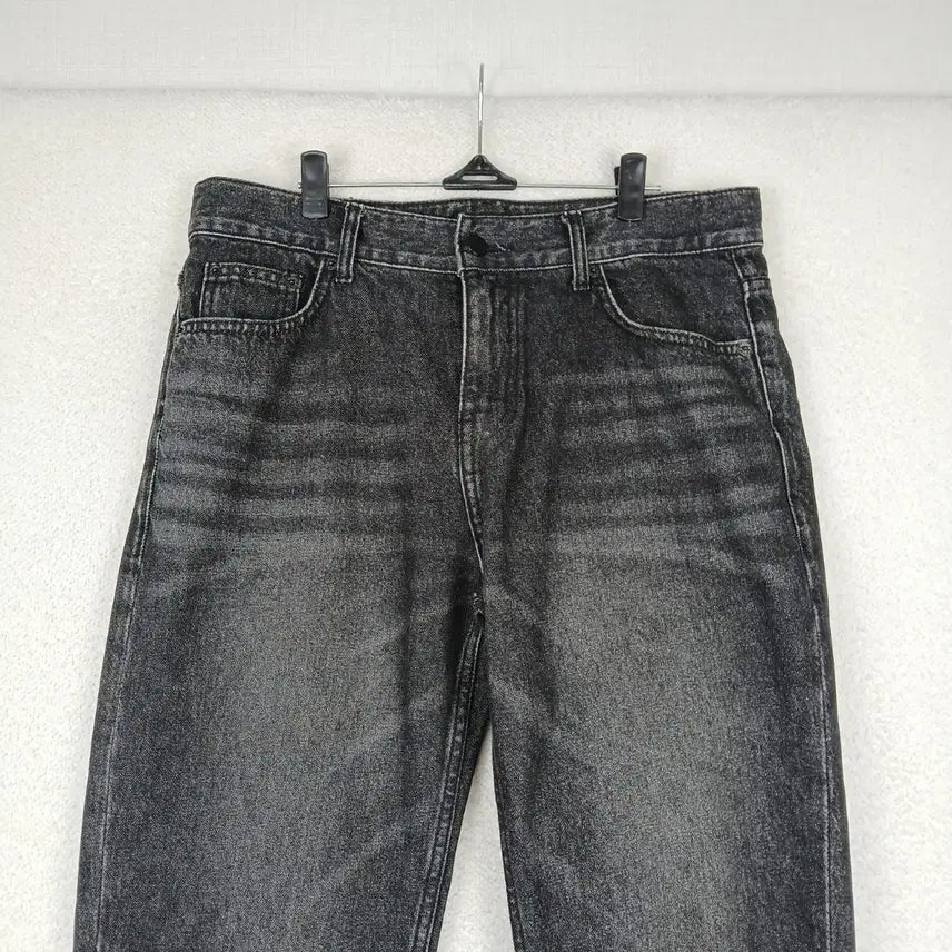 [BUNJANG] TDH Black Washed Denim Jeans (M) / TDH 남성 블랙 워싱 데님 청바지(M)