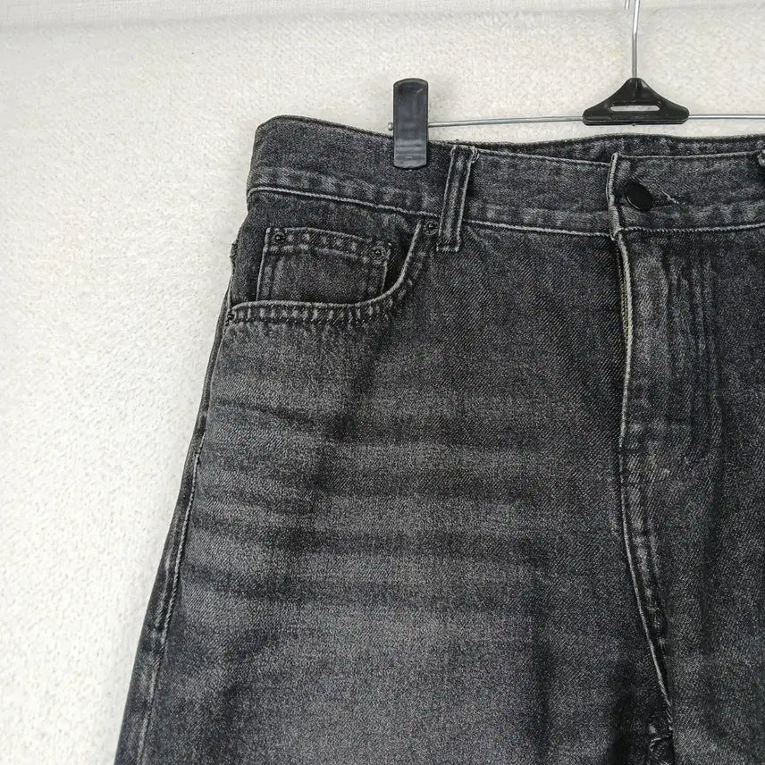 [BUNJANG] TDH Black Washed Denim Jeans (M) / TDH 남성 블랙 워싱 데님 청바지(M)