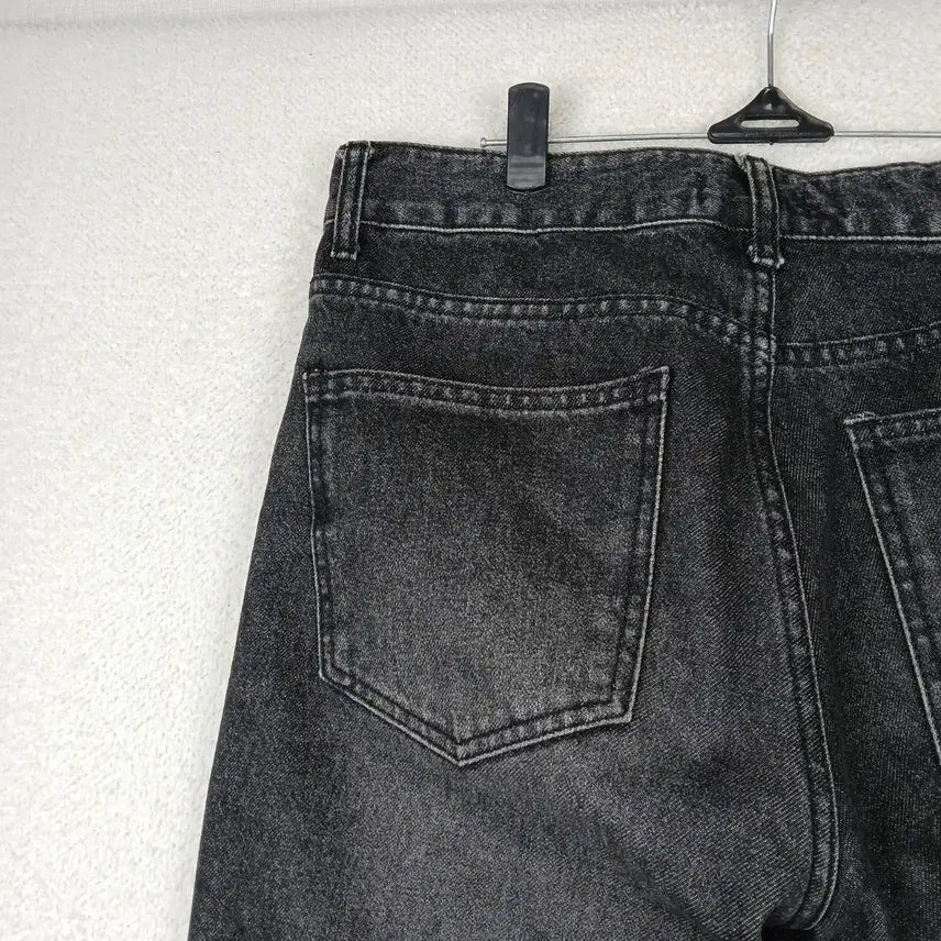 [BUNJANG] TDH Black Washed Denim Jeans (M) / TDH 남성 블랙 워싱 데님 청바지(M)
