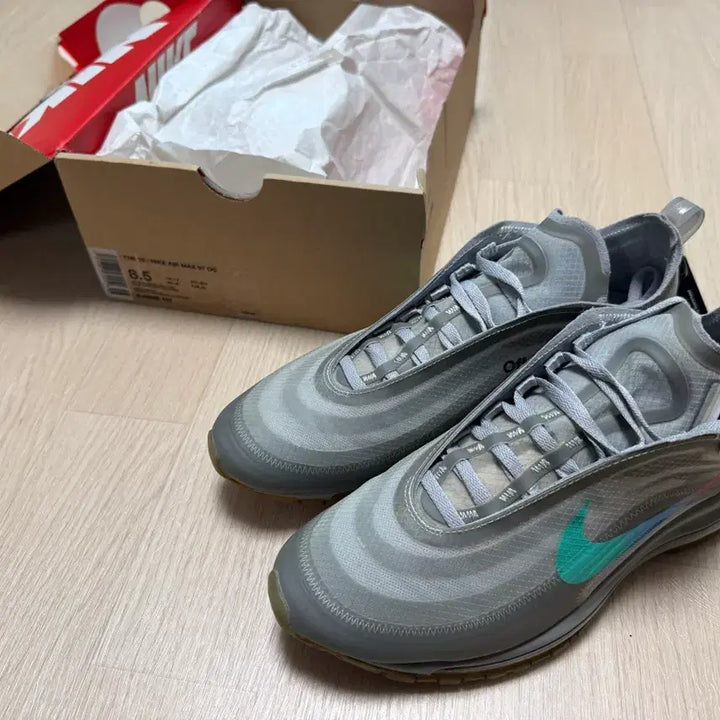 [BUNJANG] Nike x Off-White Air Max 97 Menta (AJ4585-101) - Used / [265] 나이키x오프화이트 에어맥스97 멘타(AJ4585-101) 판매