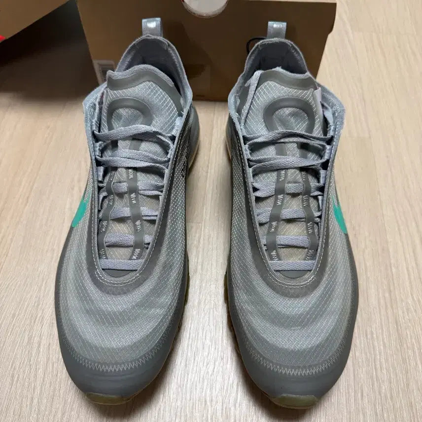 [BUNJANG] Nike x Off-White Air Max 97 Menta (AJ4585-101) - Used / [265] 나이키x오프화이트 에어맥스97 멘타(AJ4585-101) 판매