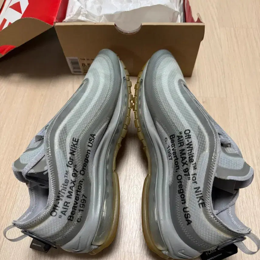 [BUNJANG] Nike x Off-White Air Max 97 Menta (AJ4585-101) - Used / [265] 나이키x오프화이트 에어맥스97 멘타(AJ4585-101) 판매