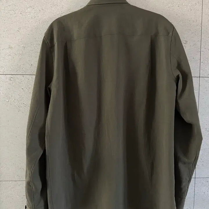 [BUNJANG] Theory Pino Khaki Shirt / 띠어리 피노 카키 셔츠