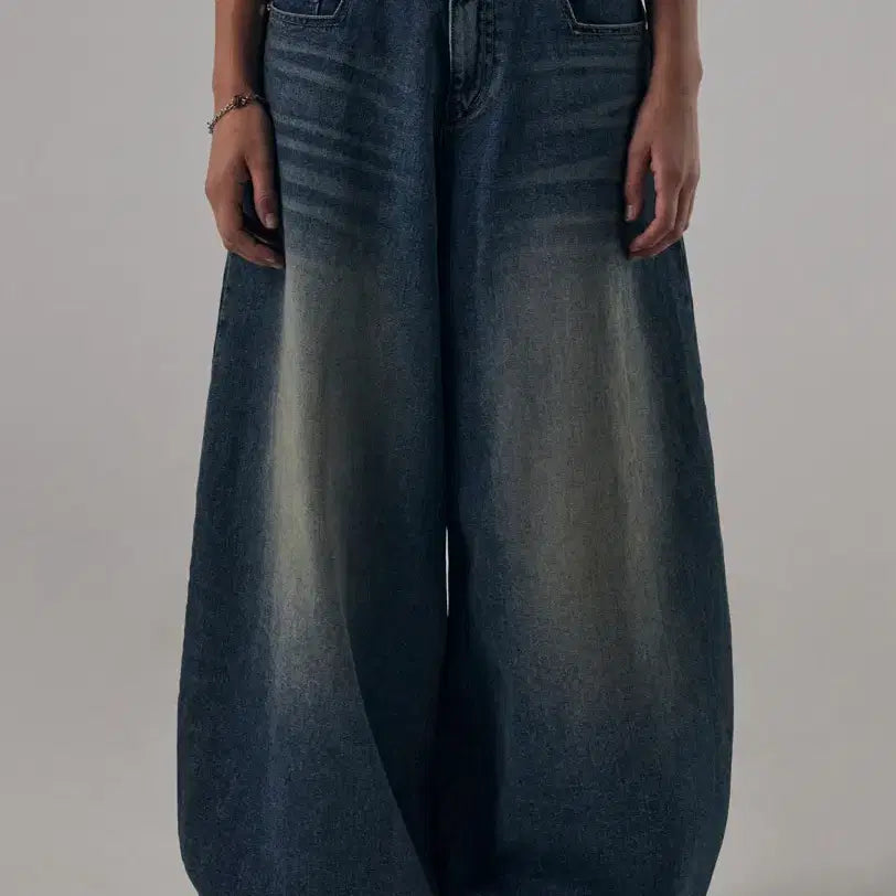 [BUNJANG] Trimming Bird Front Yoke Denim Pants / 가격인하 트리밍버드  프론트 요크 데님팬츠 s