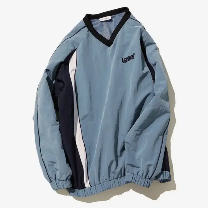 [BUNJANG] 1993 Studio Vintage Piping Windbreaker / 1993스튜디오 빈티지 파이핑 윈드브레이커