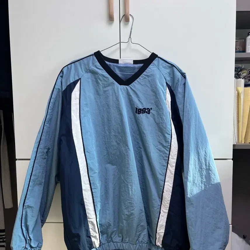 [BUNJANG] 1993 Studio Vintage Piping Windbreaker / 1993스튜디오 빈티지 파이핑 윈드브레이커