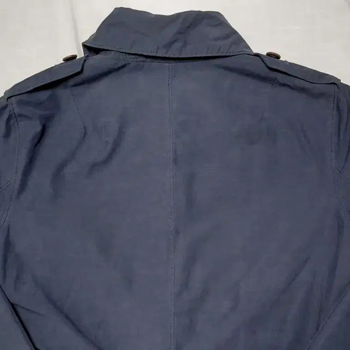 [BUNJANG] Ralph Lauren Navy Military Patch Trench Coat (Size 7) / 할인!! Ralph Lauren 네이비 밀리터리 패치 트렌치코트 (7)