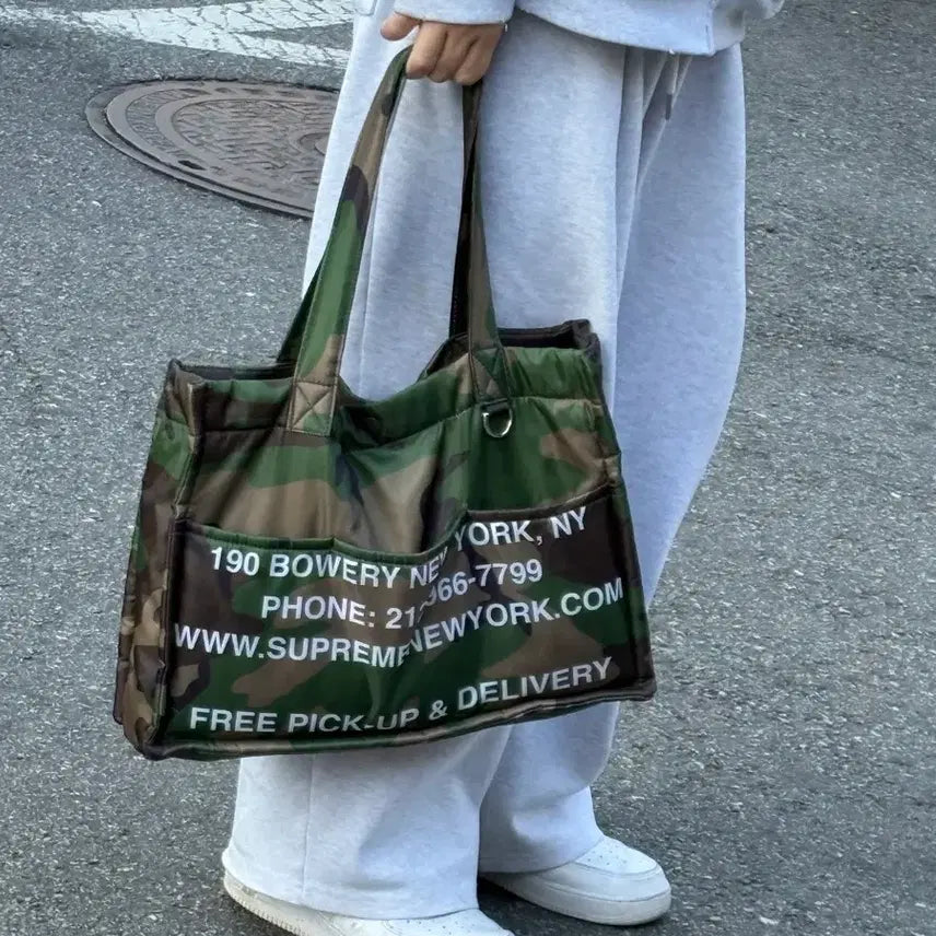 [BUNJANG] Supreme Upcycled Laundry Bag Tote Bag / 슈프림 프리기프트 가방 토트백