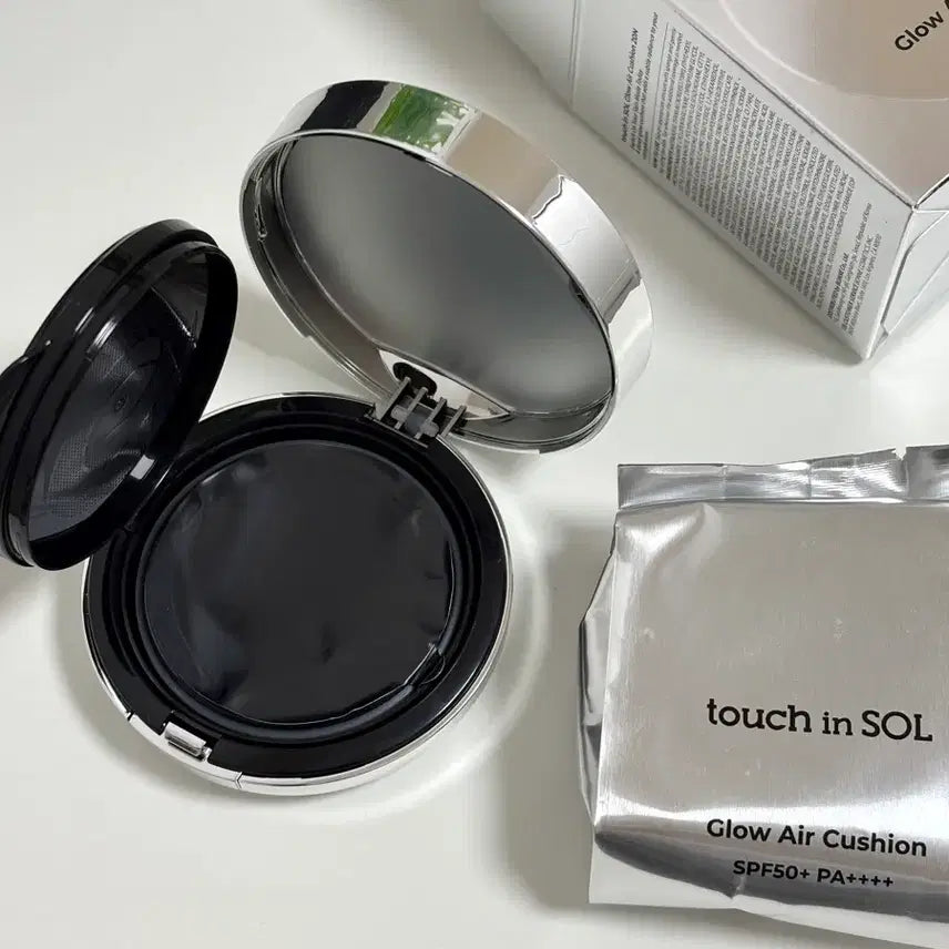 [BUNJANG] Touch in SOL Glow Air Cushion 20N Set / 터치인솔 글로우 에어 쿠션 20N 본품+리필