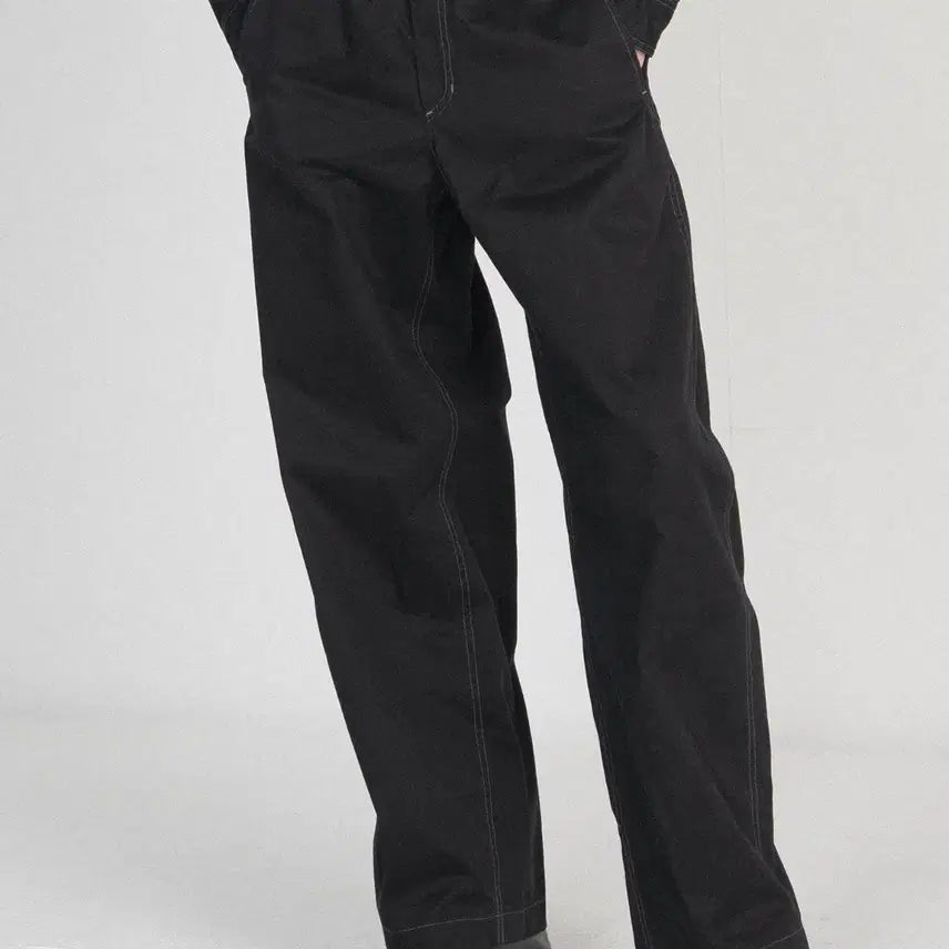 [BUNJANG] 25AW Brown Yard Washed Work Pants Black / [4] 25AW 브라운야드 워시드 워크 팬츠 블랙