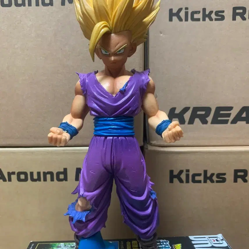 [BUNJANG] Dragon Ball Z Son Gohan Master Stars Piece Super Saiyan Figure / 드래곤볼Z 손오반 마스터 스타 피스 정품 피규어 msp 초사이언 슈퍼사이