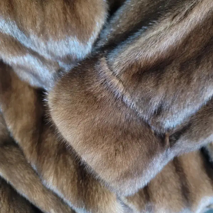 [BUNJANG] Brown Mink Coat 77 / 브라운 밍크 코트 94-98-170  77