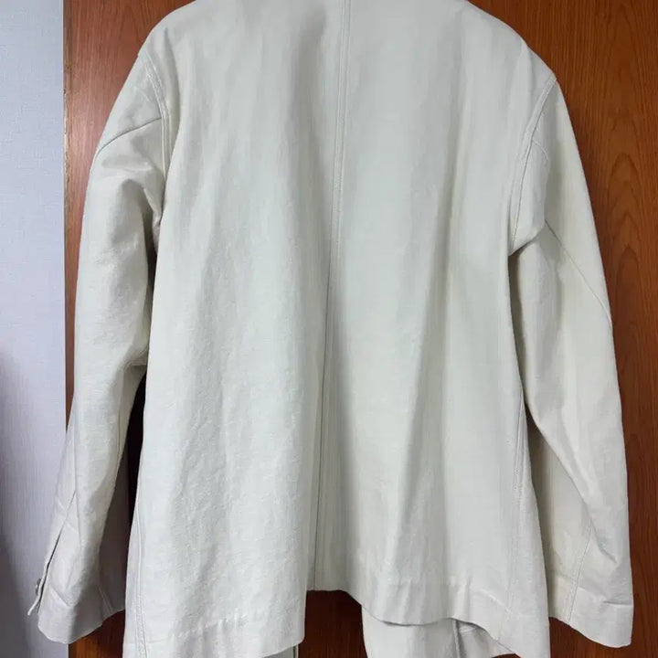 [BUNJANG] Unene Ivory Work Jacket / 유네네 아이보리 워크 자켓