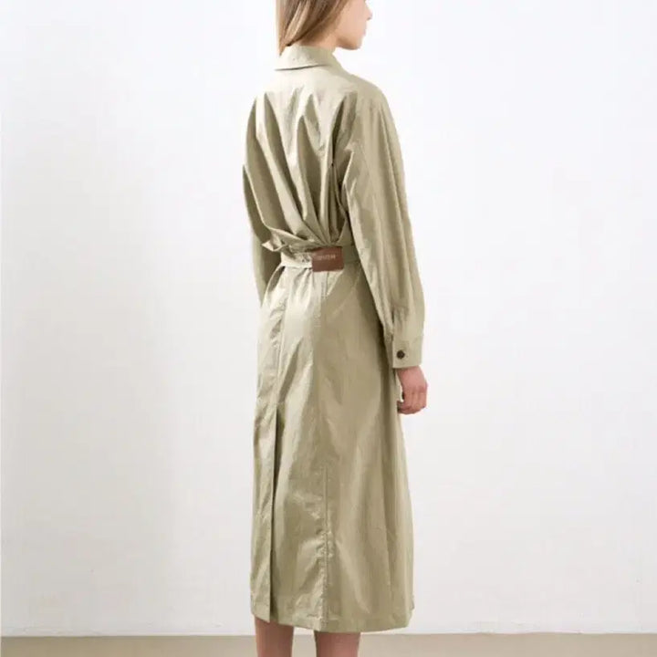 [BUNJANG] System 25FW Belted Placket Dress / 한섬 시스템 25fw 플래카드 벨티드 원피스 55 새옷
