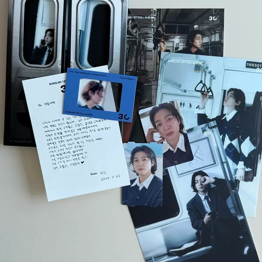 [BUNJANG] Sungjin 1st Album 3C Album Bundle Set / 성진 1집 풀앨범 3C 앨범 구성품 일체