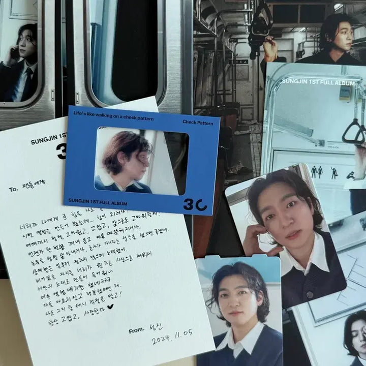 [BUNJANG] Sungjin 1st Album 3C Album Bundle Set / 성진 1집 풀앨범 3C 앨범 구성품 일체