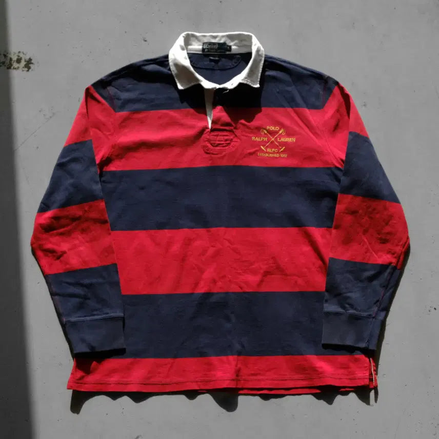 [BUNJANG] Polo Ralph Lauren Rugby Shirt / 1990s 폴로 랄프로렌 럭비 셔츠