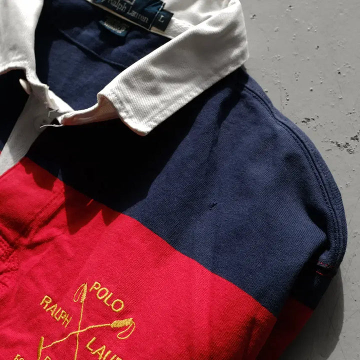 [BUNJANG] Polo Ralph Lauren Rugby Shirt / 1990s 폴로 랄프로렌 럭비 셔츠
