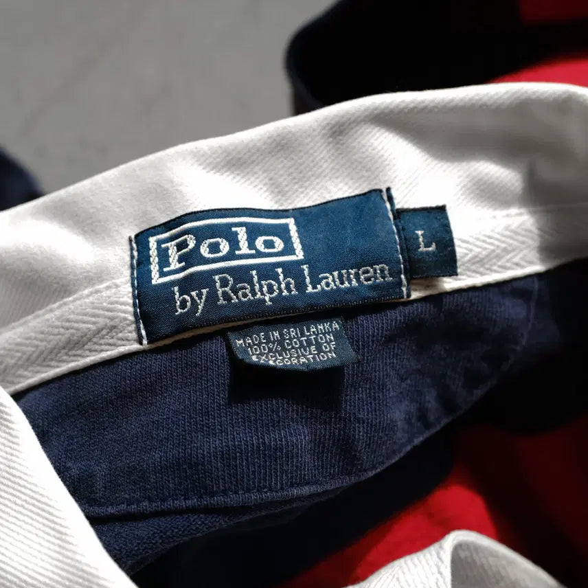 [BUNJANG] Polo Ralph Lauren Rugby Shirt / 1990s 폴로 랄프로렌 럭비 셔츠