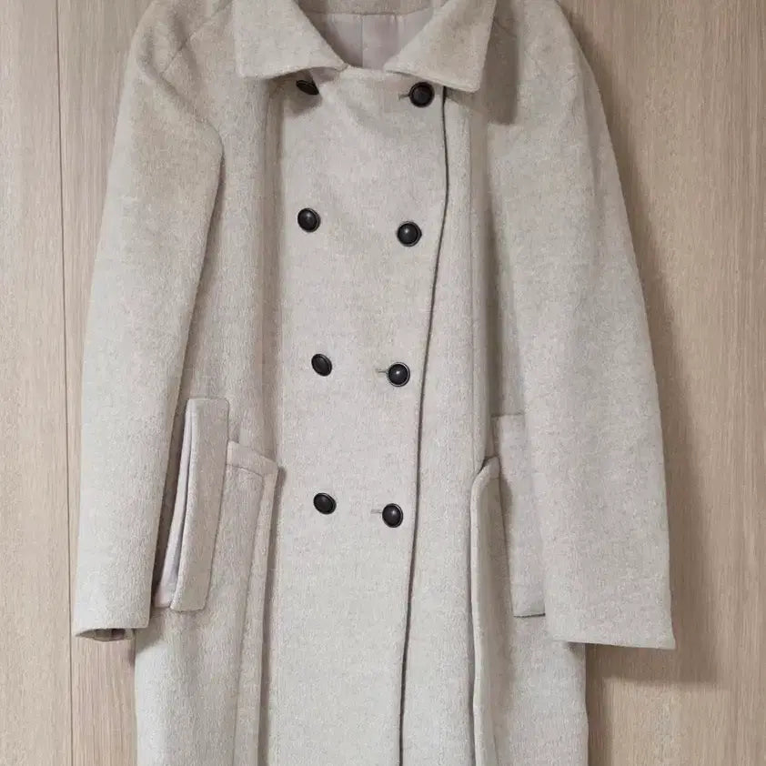 [BUNJANG] SYSTEM Wool Angora Blend Coat / 한섬 시스템(SYSTEM) 코트 (울앙고라혼방)