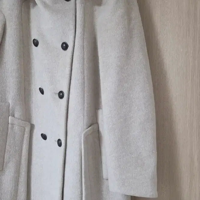 [BUNJANG] SYSTEM Wool Angora Blend Coat / 한섬 시스템(SYSTEM) 코트 (울앙고라혼방)