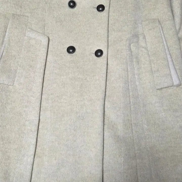 [BUNJANG] SYSTEM Wool Angora Blend Coat / 한섬 시스템(SYSTEM) 코트 (울앙고라혼방)