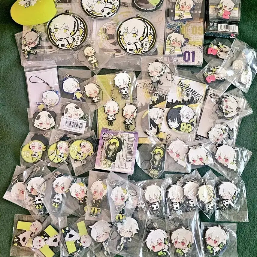 [BUNJANG] Kagerou Project Konoha Rubber Goods Bundle Set / (급전일시할인) 카게로우 프로젝트 / 카게프로 코노하 러버 굿즈(일괄)