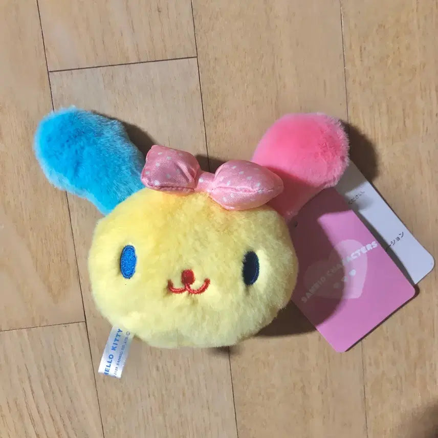 [BUNJANG] Sanrio Usahana Face Tag Keyring / 택O정품] 산리오 우사하나 페이스태그 키링