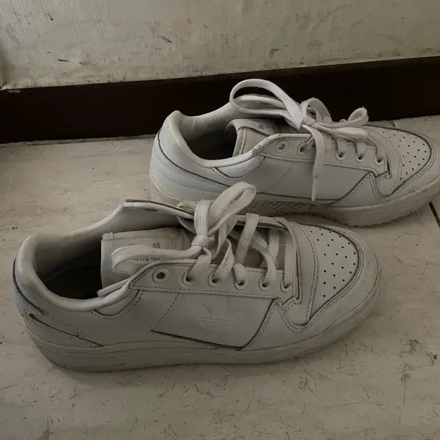 [BUNJANG] Adidas Forum Low White / 아디다스 포럼 화이트 250