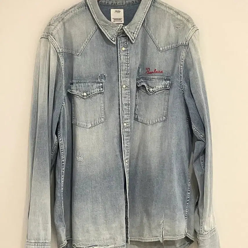 [BUNJANG] Visvim Social Sculpture Shirt Crash / [4] 비즈빔 visvim 소셜스컬프쳐 셔츠 크래쉬 자수