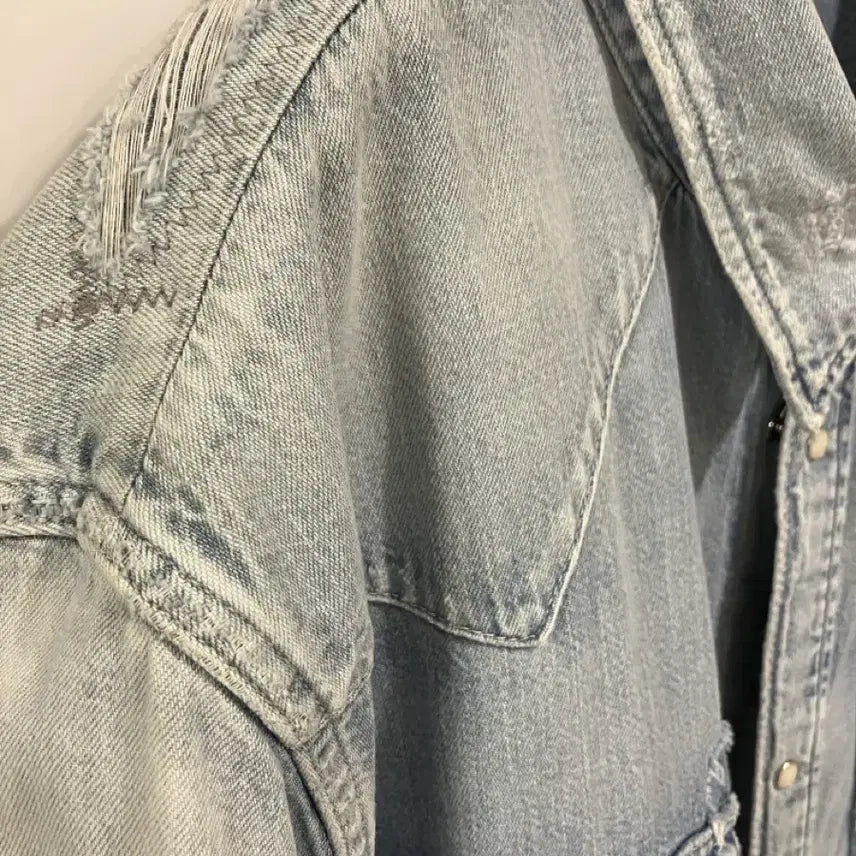 [BUNJANG] Visvim Social Sculpture Shirt Crash / [4] 비즈빔 visvim 소셜스컬프쳐 셔츠 크래쉬 자수