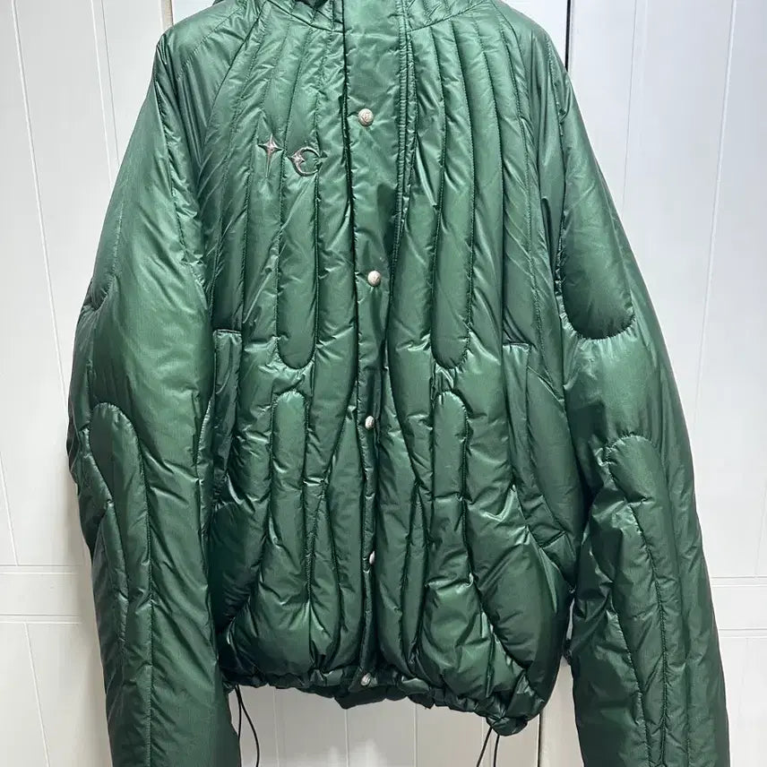[BUNJANG] The Drip Club Wave Padded Jacket / 떠그 클럽 웨이브 패딩 L