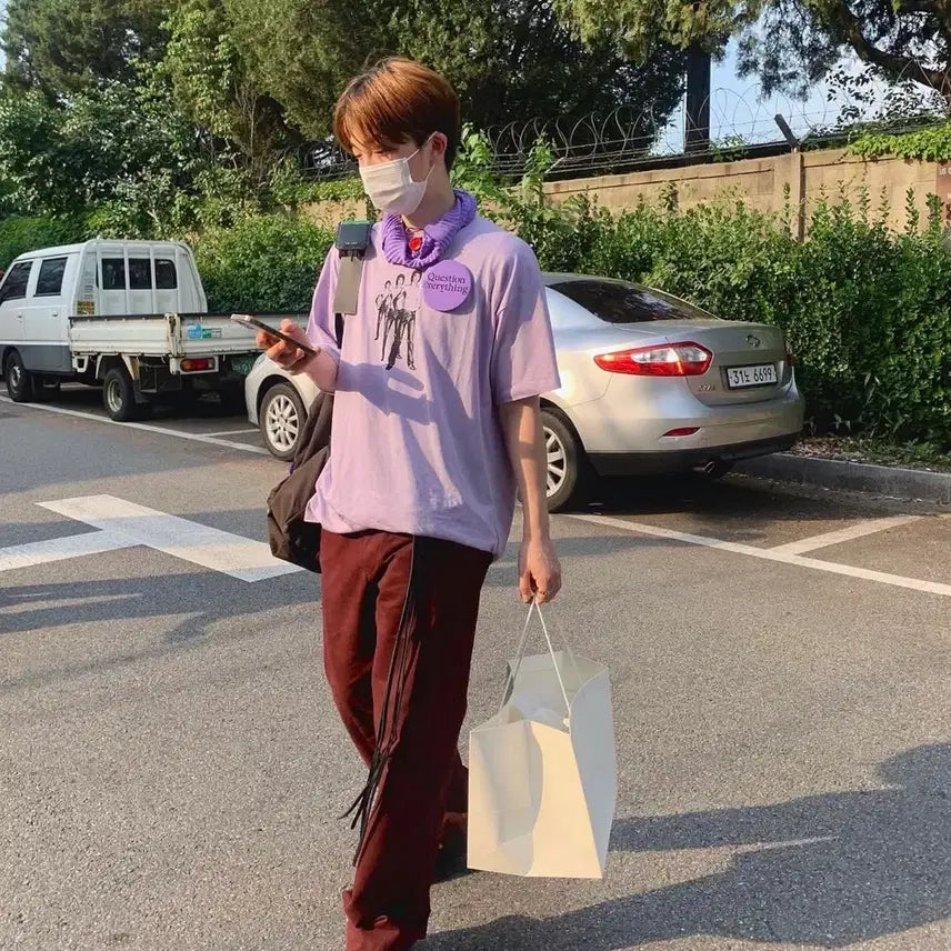 [BUNJANG] Raf Simons Question Everything T-shirt / 라프시몬스 - Question Everything 티셔츠