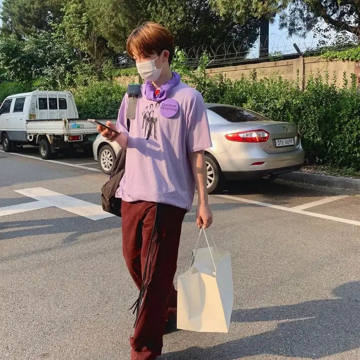 [BUNJANG] Raf Simons Question Everything T-shirt / 라프시몬스 - Question Everything 티셔츠