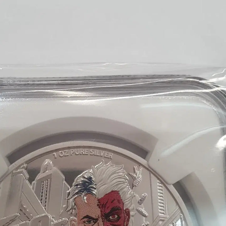 [BUNJANG] DC Comics Two-Face 2022 Samoa Silver Bar / DC 코믹스 은화 2022 사모아 투페이스 NGC 70 실버바 은 달러