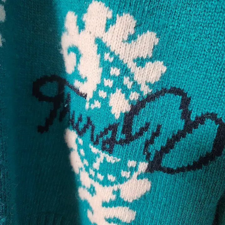 [BUNJANG] Thursday Island Paisley Knit Sweater / 써스데이아일랜드 페이즐리 니트 85S