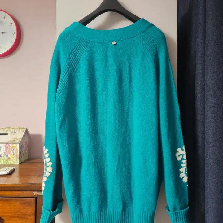 [BUNJANG] Thursday Island Paisley Knit Sweater / 써스데이아일랜드 페이즐리 니트 85S