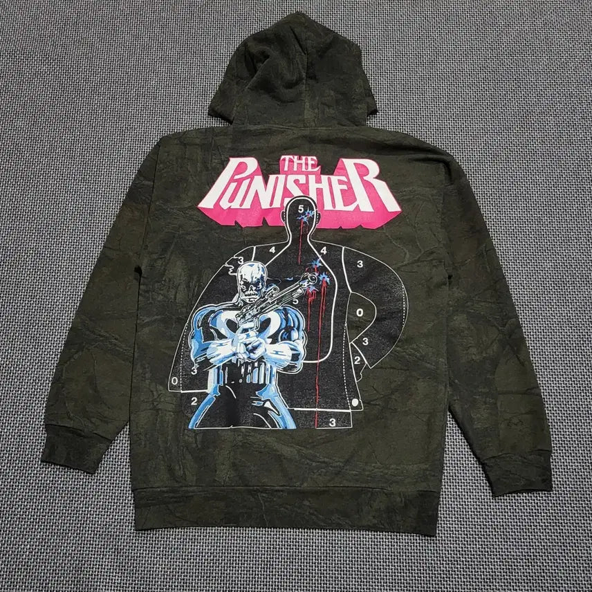 [BUNJANG] Warren Lotas Camo Hoodie (L) / warren lotas 워렌로타스 punishe 카모 후드 (L오버)