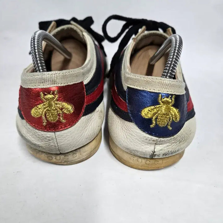 [BUNJANG] Gucci Paracer Leather Low-Top Sneakers 255 / 구찌 파라체르 가죽 로우탑 스니커즈 255