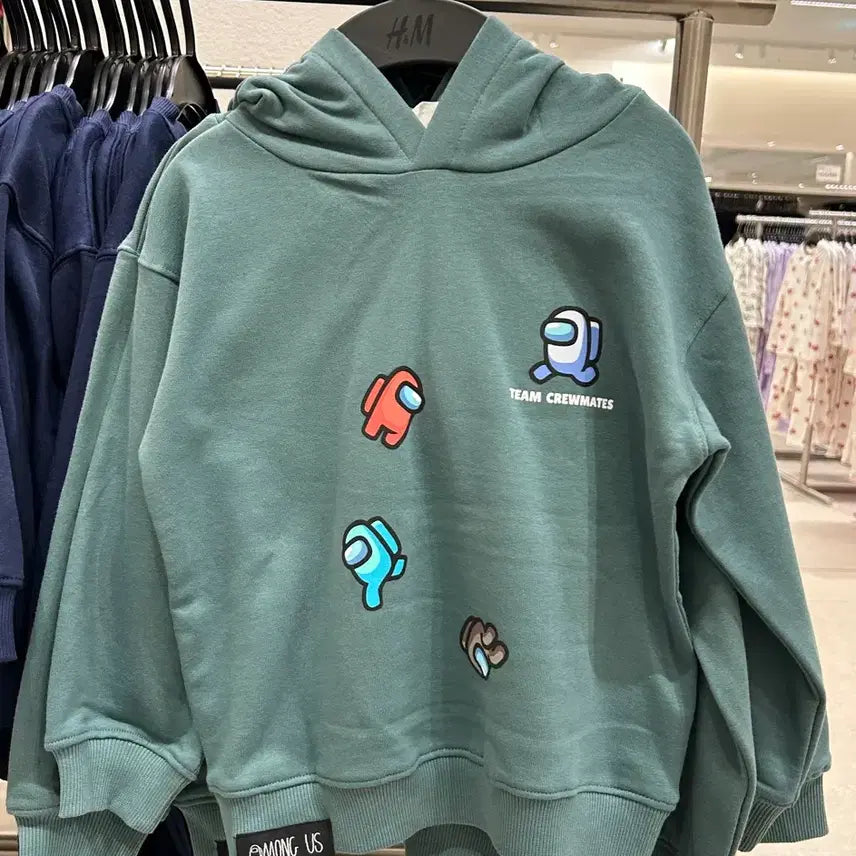 [SOLD OUT] h&amp;m 에첸엠 남아 어몽어스 후드