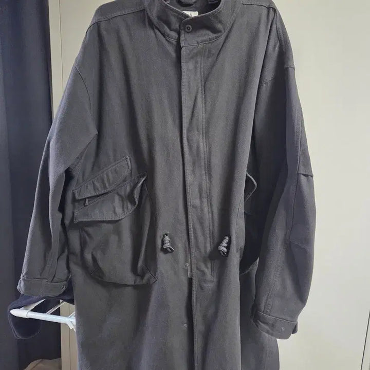 [BUNJANG] Rough Side ET3 Mods Parka Charcoal Size 3 / 러프사이드 rough side ET3  모즈 파카 차콜 3사이즈